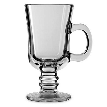 Бокал Айриш Кофе (Irish Coffee) 215 мл. d=75 мм. h=145 мм. закален. /12/504/ Бокал Айриш Кофе (Irish Coffee) 215 мл. d=75 мм. h=145 мм. закален. /12/504/