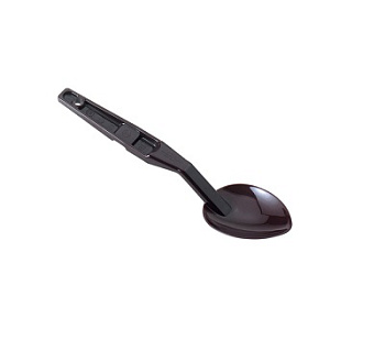 Ложка гарнирная 28 см., L ручки 20 см. черная, поликарбонат (до +120°C) MGprof /1/10/400/ АКЦИЯ