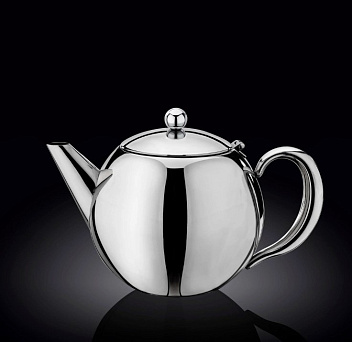 Чайник 1000 мл. заварочный, нерж Wilmax /1/12/