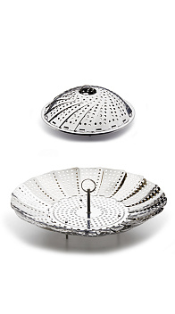 Корзина для пароварки d=18/28 см. складная, нерж. Abert /1/
