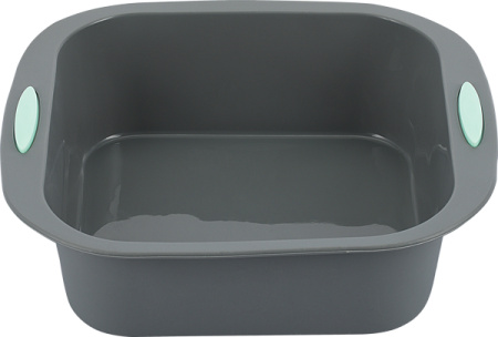 Форма для выпечки 19,5*17,5 см. h=5,5 см. силикон /1/200/