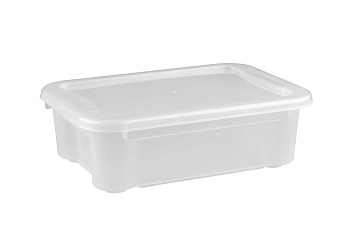 Контейнер для продуктов прямоуг.  2,8 л. 27,3*19*8,8 см. п/п Кристалл /1/30/