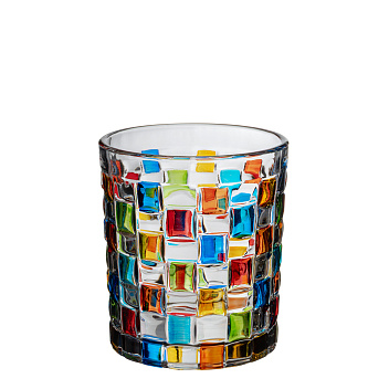 Олд Фэшн 260 мл. d=80 мм. h=89 мм. цветной Мозаик MGline /6/24/