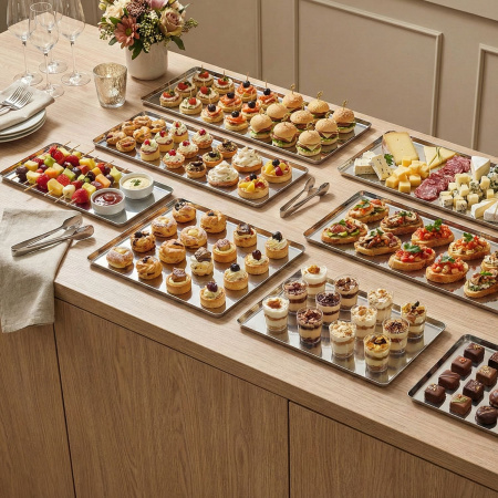 Блюдо для подачи прямоуг. 50*20 см. нерж. Abert /1/ ВДОХНОВЕНИЕ