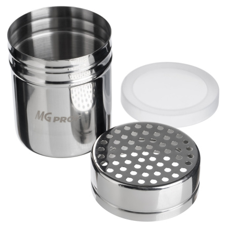 Емкость для сыпучих прод. 0,3 л. со сред. отверст. нерж. MGprof /1/