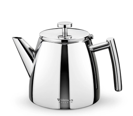 Чайник 1200 мл. заварочный, нерж Wilmax /1/12/
