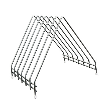 Подставка для досок на  6 шт. 25,5*29*28 см. нерж. MG /1/ Подставка для досок на  6 шт. 25,5*29*28 см. нерж. MG /1/