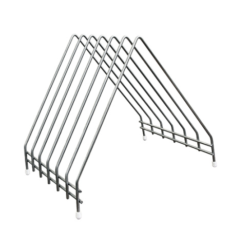 Подставка для досок на  6 шт. 25,5*29*28 см. нерж. MG /1/ Подставка для досок на  6 шт. 25,5*29*28 см. нерж. MG /1/