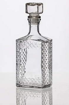 Штоф 0,5 л. h=180 мм. Оптика /1/20/ Штоф 0,5 л. h=180 мм. Оптика /1/20/