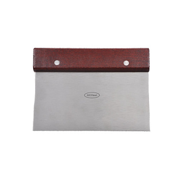 Скребок (разделитель для теста) h=11см. раб.часть 15*8 см. нерж, дерев. ручка MGsteel /1/12/120/ Скребок (разделитель для теста) h=11см. раб.часть 15*8 см. нерж, дерев. ручка MGsteel /1/12/120/