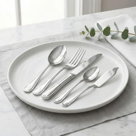 Вилка сервировочная Король Генрих VIII 18/10  2,5 мм 24,2 см. Abert /1/