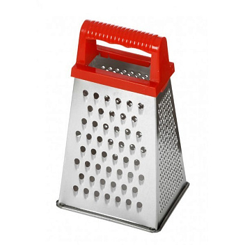 Терка 4-х гранная 20 см. с пластмас. ручкой /1/