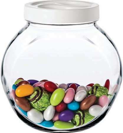 Банка для сыпучих прод. 2140 мл. с пластик. крышкой Белла /1/6/180/ АКЦИЯ Банка для сыпучих прод. 2140 мл. с пластик. крышкой Белла /1/6/180/ АКЦИЯ