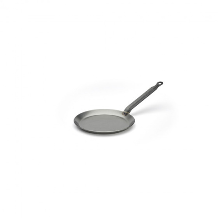 Сковорода для блинов d=18 см. h=1,5 см. 0,35 л. белая сталь (индукция) Carbone Steel De Buyer /1/5/ Сковорода для блинов d=18 см. h=1,5 см. 0,35 л. белая сталь (индукция) Carbone Steel De Buyer /1/5/