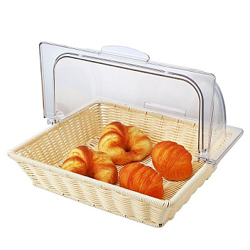 Крышка Roll-Top GN1/1 53*32,5 см. h=17 см. пластик, с ручками MGprof (корзина 68434, 68433) /1/2/ Крышка Roll-Top GN1/1 53*32,5 см. h=17 см. пластик, с ручками MGprof (корзина 68434, 68433) /1/2/