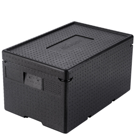 Термоконтейнер 48 л. 600*400*335 мм. для гастроем. h=200 мм. (-40°C до +110°C), плотность 60кг/м3, п/п MGprof /1/2/