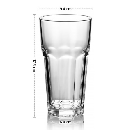 Стакан для пива 620 мл. d=94 мм. h=178 мм. Касабланка MGline /6/24/